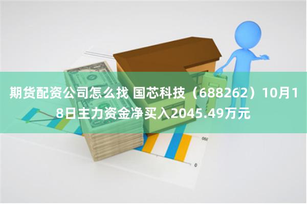 期货配资公司怎么找 国芯科技（688262）10月18日主力资金净买入2045.49万元